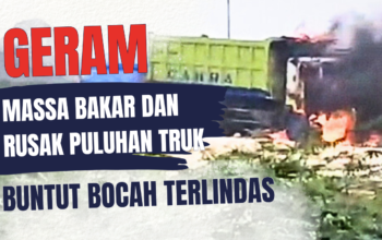 Truk Diamuk Massa Buntut Bocah Terlindas di Tangerang