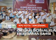 SMSI Dukung KPU Ciptakan Pilkada Damai di Kota Tangerang