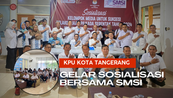 SMSI Dukung KPU Ciptakan Pilkada Damai di Kota Tangerang