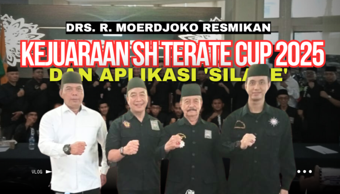 Drs. R. Moerdjoko: Pelatihan Aplikasi ‘Silate’ dan Kejuaraan SH Terate Cup 2025 Siap Cetak Atlet Unggul