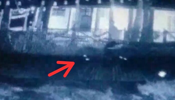 Heboh! Sosok Diduga Hantu Bersepeda Tertangkap CCTV di Panongan